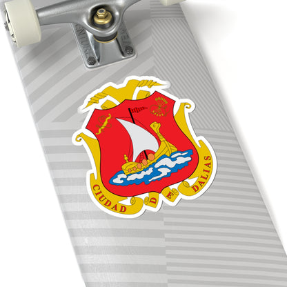 Escudo de Dalías (Spain) (Coat of Arms) STICKER Vinyl Kiss-Cut Decal