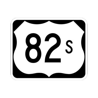 US 82S (Arkansas) (Road Sign) STICKER Vinyl Kiss-Cut Decal