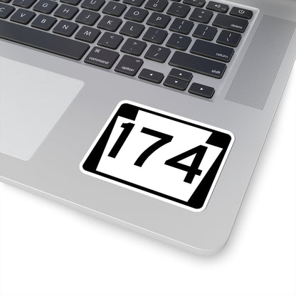 PA-174 (Pennsylvania) (Road Sign) STICKER Vinyl Kiss-Cut Decal