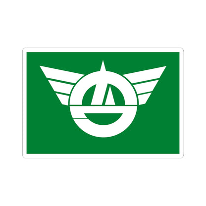 Flag of Minamiminowa Nagano (Japan) STICKER Vinyl Kiss-Cut Decal