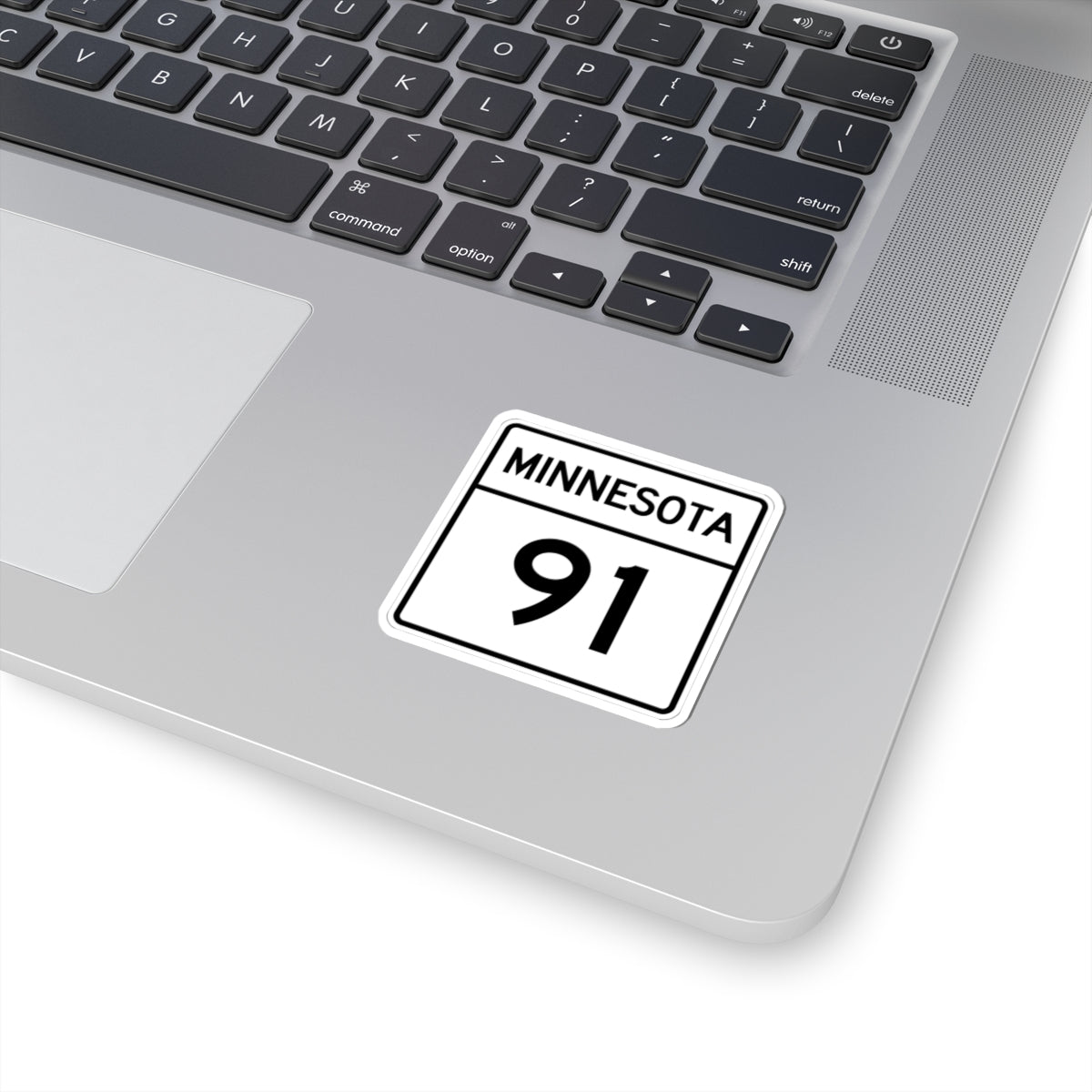 MN-91 1948 (Minnesota) (Road Sign) STICKER Vinyl Kiss-Cut Decal