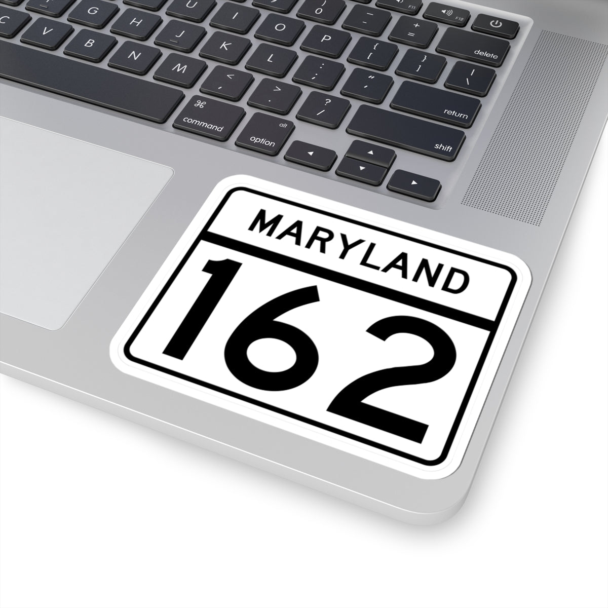 MD Route 162 (Maryland) (Road Sign) STICKER Vinyl Kiss-Cut Decal