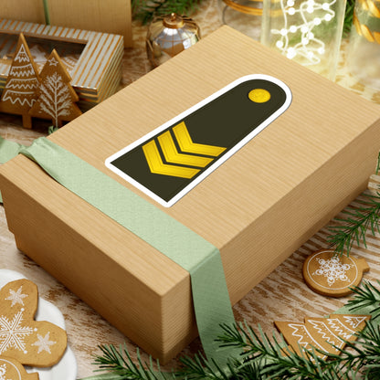 Lithuania Army OR 6 (Lithuania) (Military Rank) STICKER Vinyl Kiss-Cut Decal