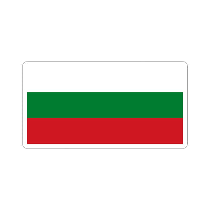 Hybrid flag of Belarus 1918 1991-1995 and 2012- (Belarus) STICKER Vinyl Kiss-Cut Decal