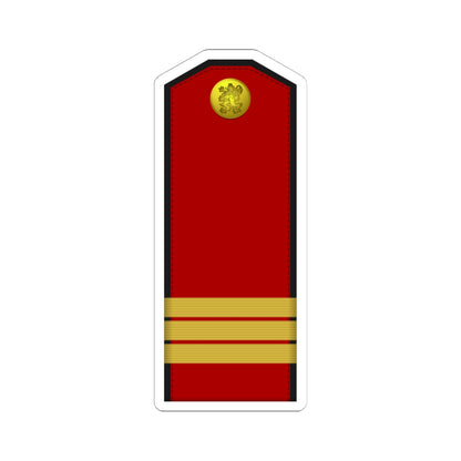 Bulgaria Army OR 6 (Bulgaria) (Military Rank) STICKER Vinyl Kiss-Cut Decal