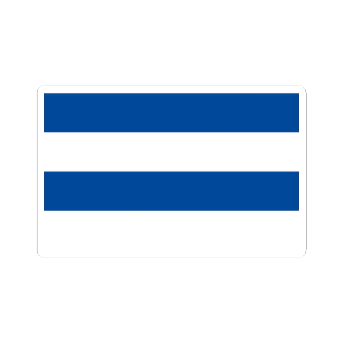 Flag of Oslo 1924 (Norway) STICKER Vinyl Kiss-Cut Decal