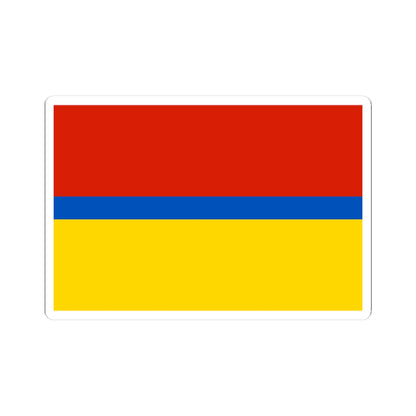 Flag of Staropoltavsky rayon Volgograd oblast (Russia) STICKER Vinyl Kiss-Cut Decal