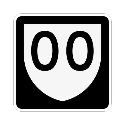 PR urban primary 00 (Puerto Rico) (Road Sign) STICKER Vinyl Kiss-Cut Decal