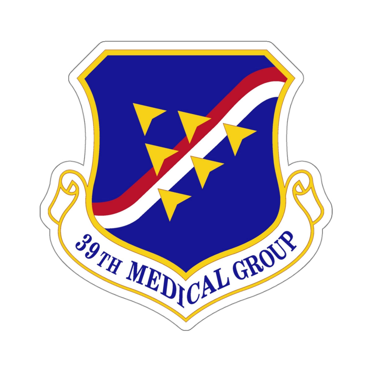 39th Medical Group (U.S. Air Force) STICKER Vinyl Kiss-Cut Decal