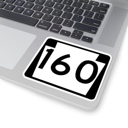 PA-160 (Pennsylvania) (Road Sign) STICKER Vinyl Kiss-Cut Decal