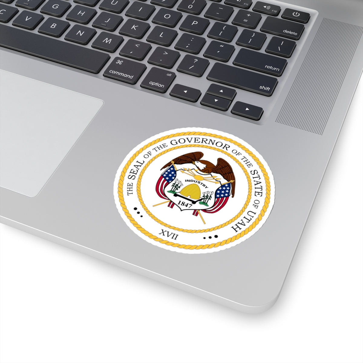 Seal of the Governor of Utah - STICKER Vinyl Kiss-Cut Decal