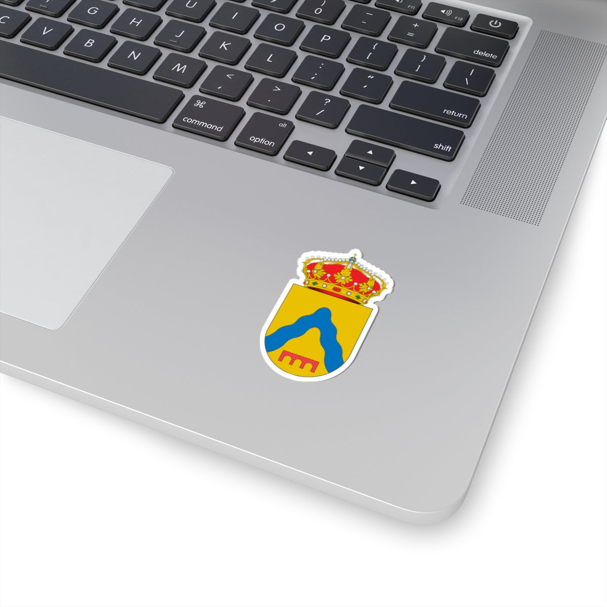 Escudo de Asín (Spain) (Coat of Arms) STICKER Vinyl Kiss-Cut Decal