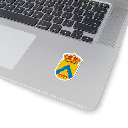 Escudo de Asín (Spain) (Coat of Arms) STICKER Vinyl Kiss-Cut Decal