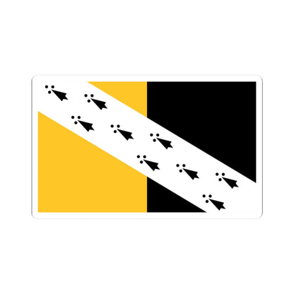 Flag of Norfolk (England) STICKER Vinyl Kiss-Cut Decal