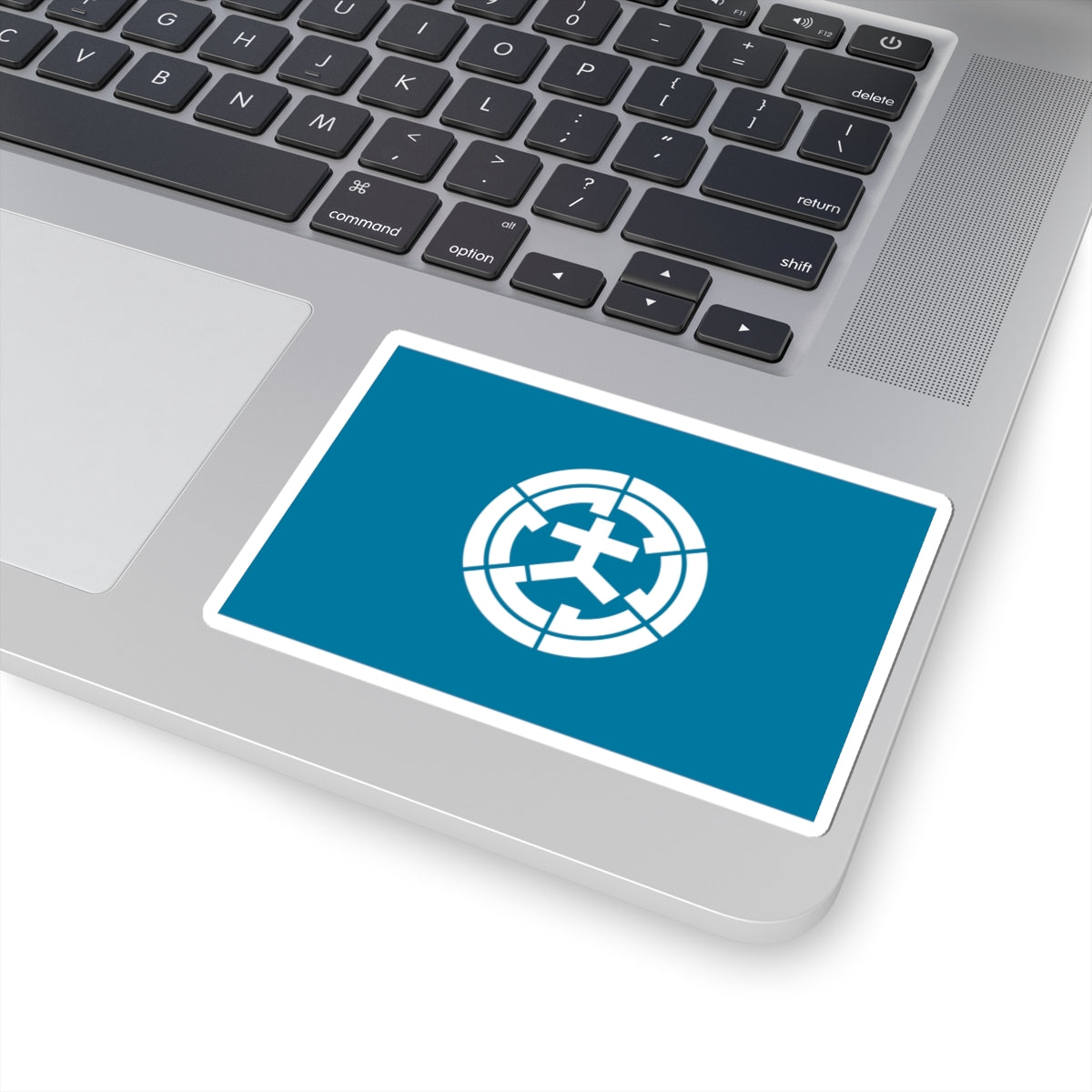 Flag of Omura Nagasaki (Japan) STICKER Vinyl Kiss-Cut Decal