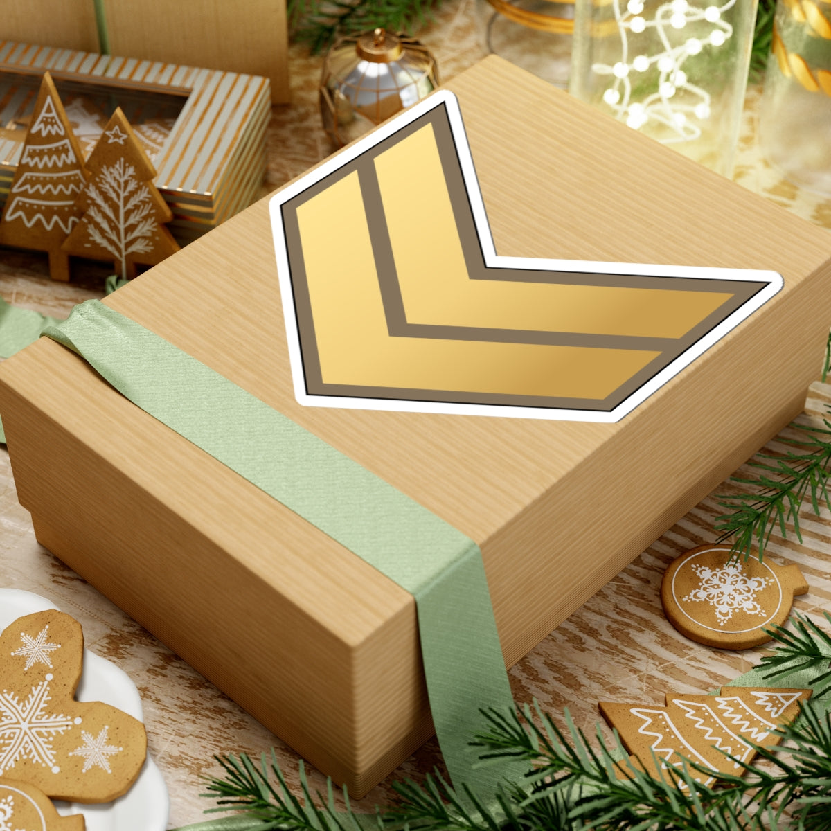 02. KLF CPL (Kuwait) (Military Rank) STICKER Vinyl Kiss-Cut Decal