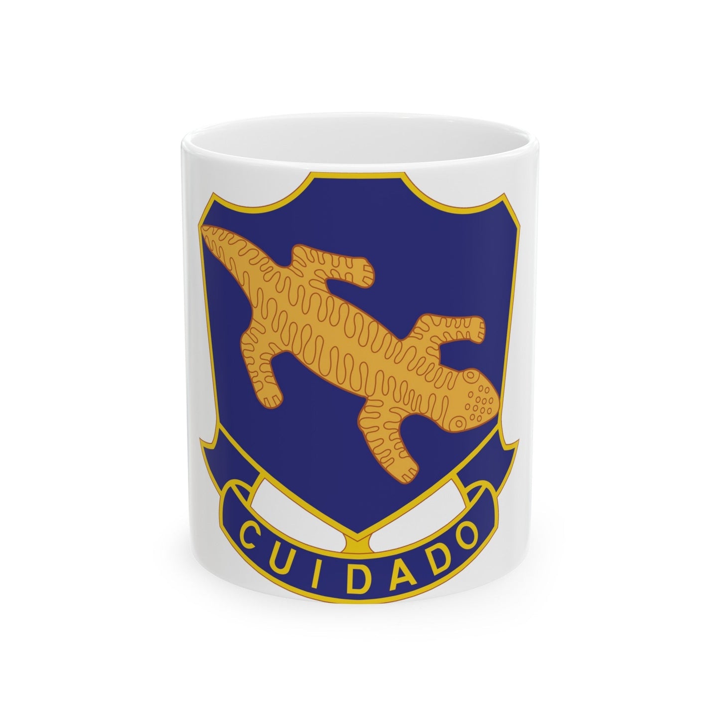 158th Infantry Regiment (U.S. Army) White Coffee Mug-11oz-The Sticker Space