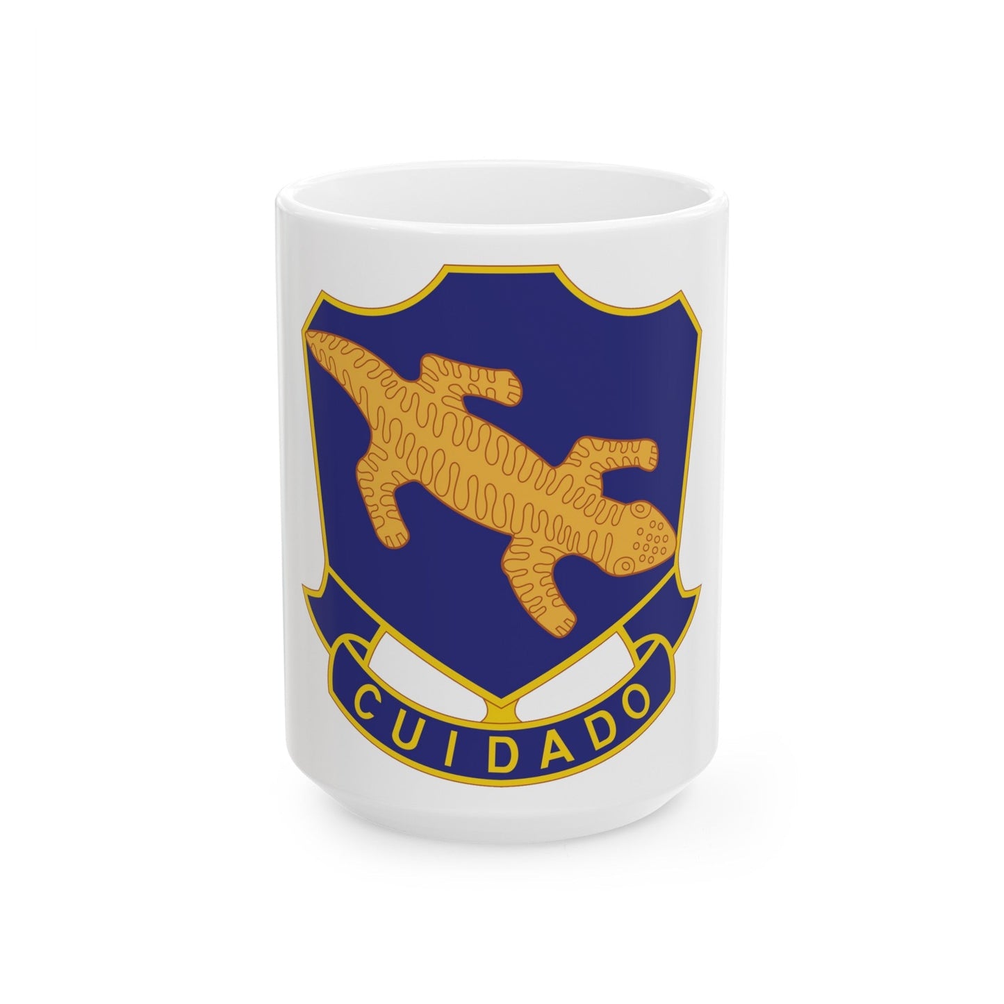 158th Infantry Regiment (U.S. Army) White Coffee Mug-15oz-The Sticker Space