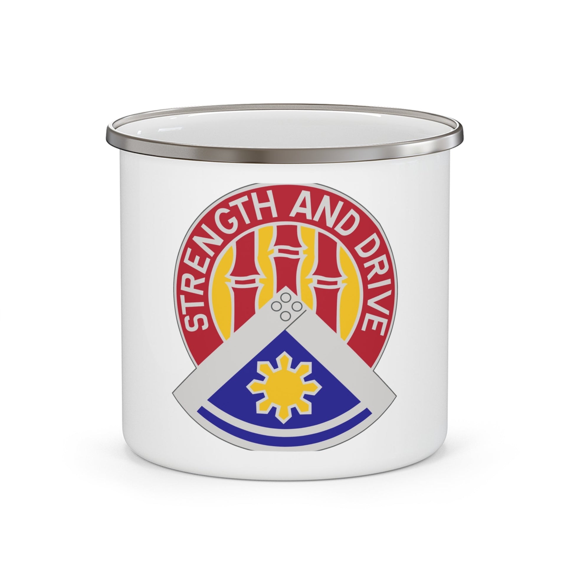 159 Engineer Group (U.S. Army) 12oz Enamel Mug-12oz-The Sticker Space