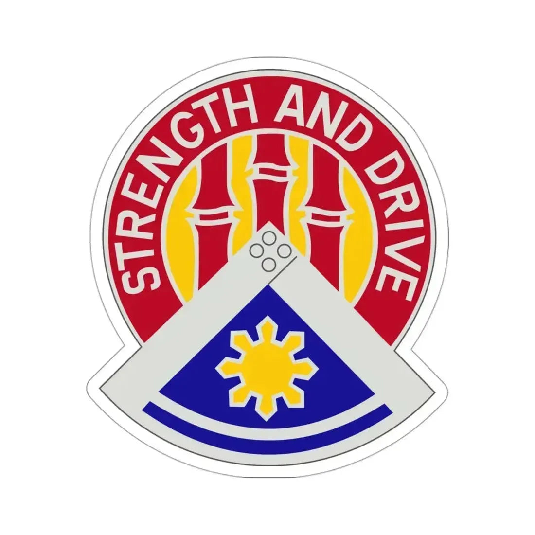 159 Engineer Group (U.S. Army) STICKER Vinyl Die-Cut Decal 3 Inch - The Sticker Space