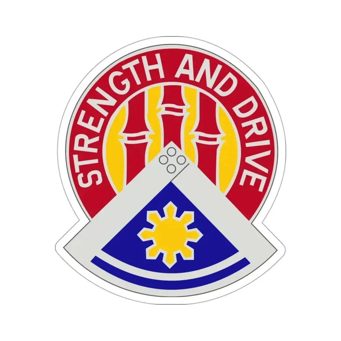 159 Engineer Group (U.S. Army) STICKER Vinyl Die-Cut Decal 3 Inch - The Sticker Space