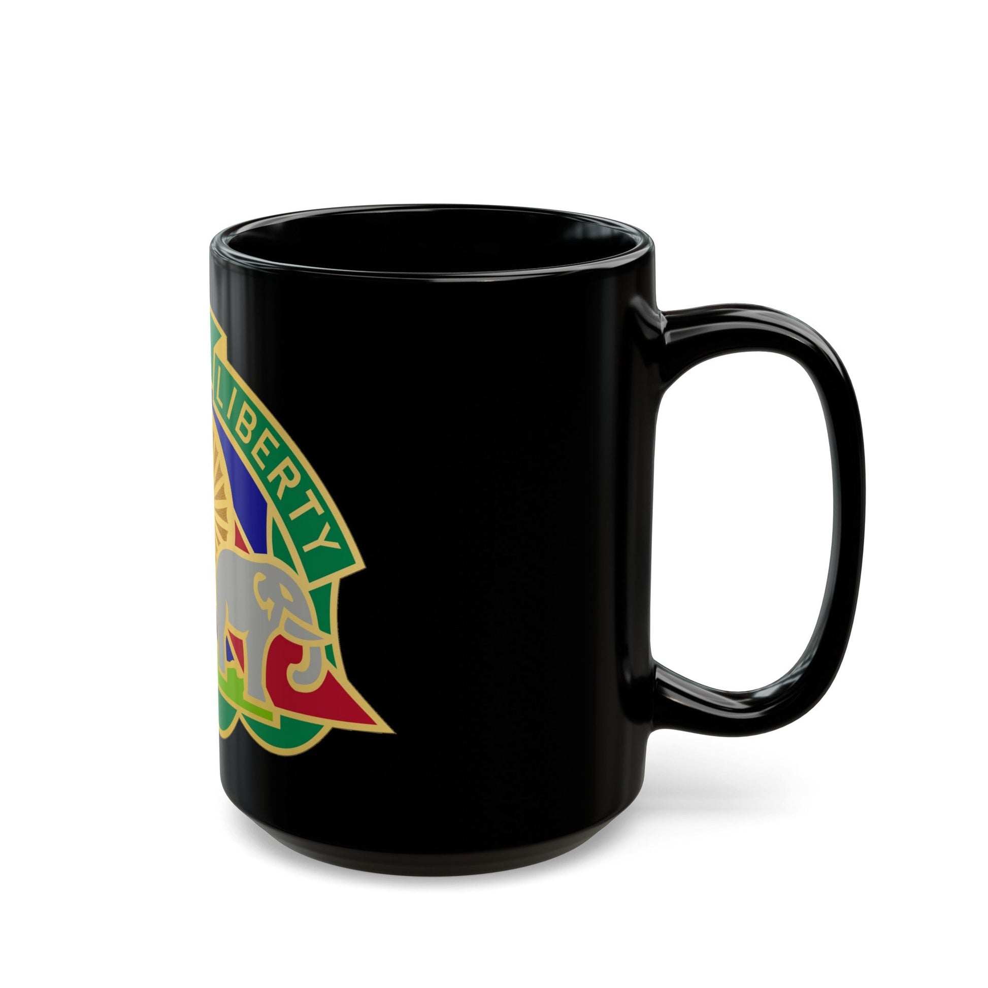 159 Military Police Battalion (U.S. Army) Black Coffee Mug-The Sticker Space