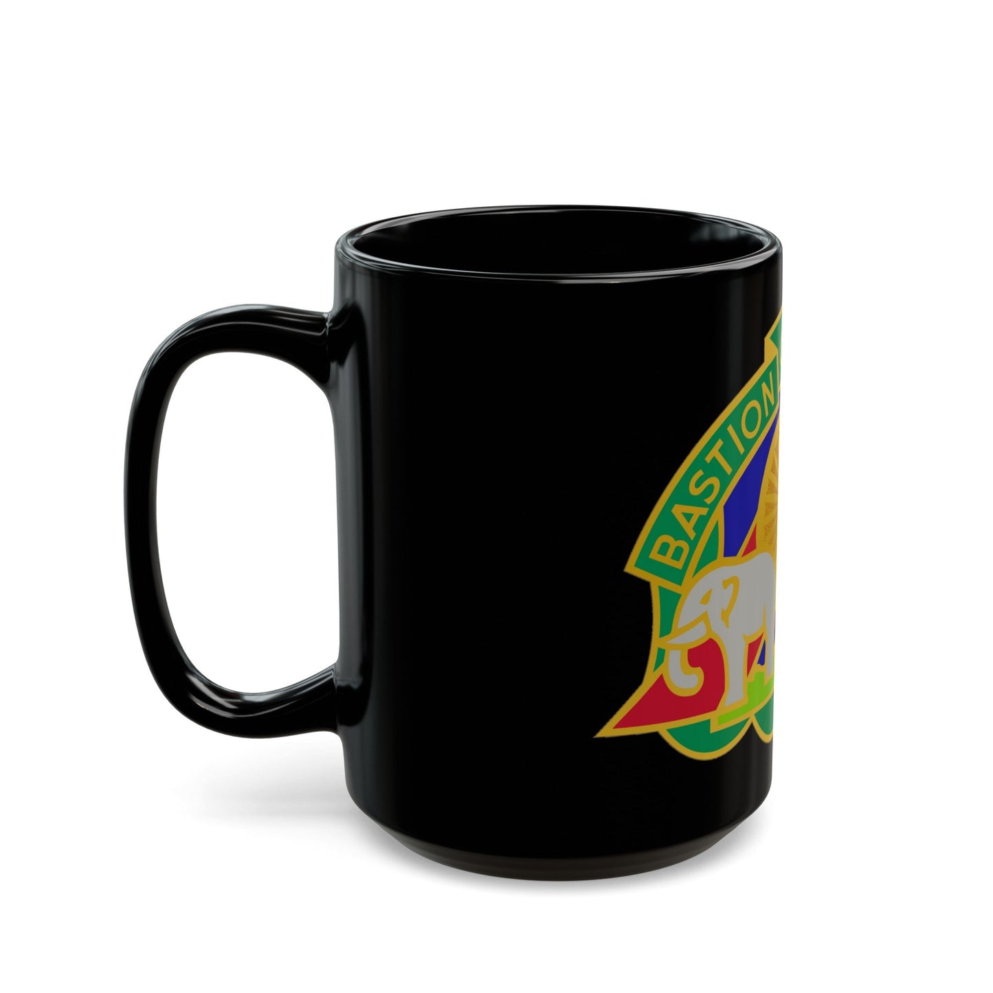 159 Military Police Battalion (U.S. Army) Black Coffee Mug-The Sticker Space