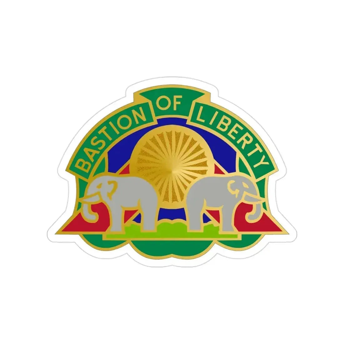 159 Military Police Battalion (U.S. Army) Transparent STICKER Die-Cut Vinyl Decal 3 Inch - The Sticker Space