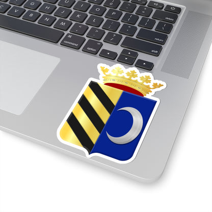 Ameland wapen (Netherlands) (Coat of Arms) STICKER Vinyl Kiss-Cut Decal