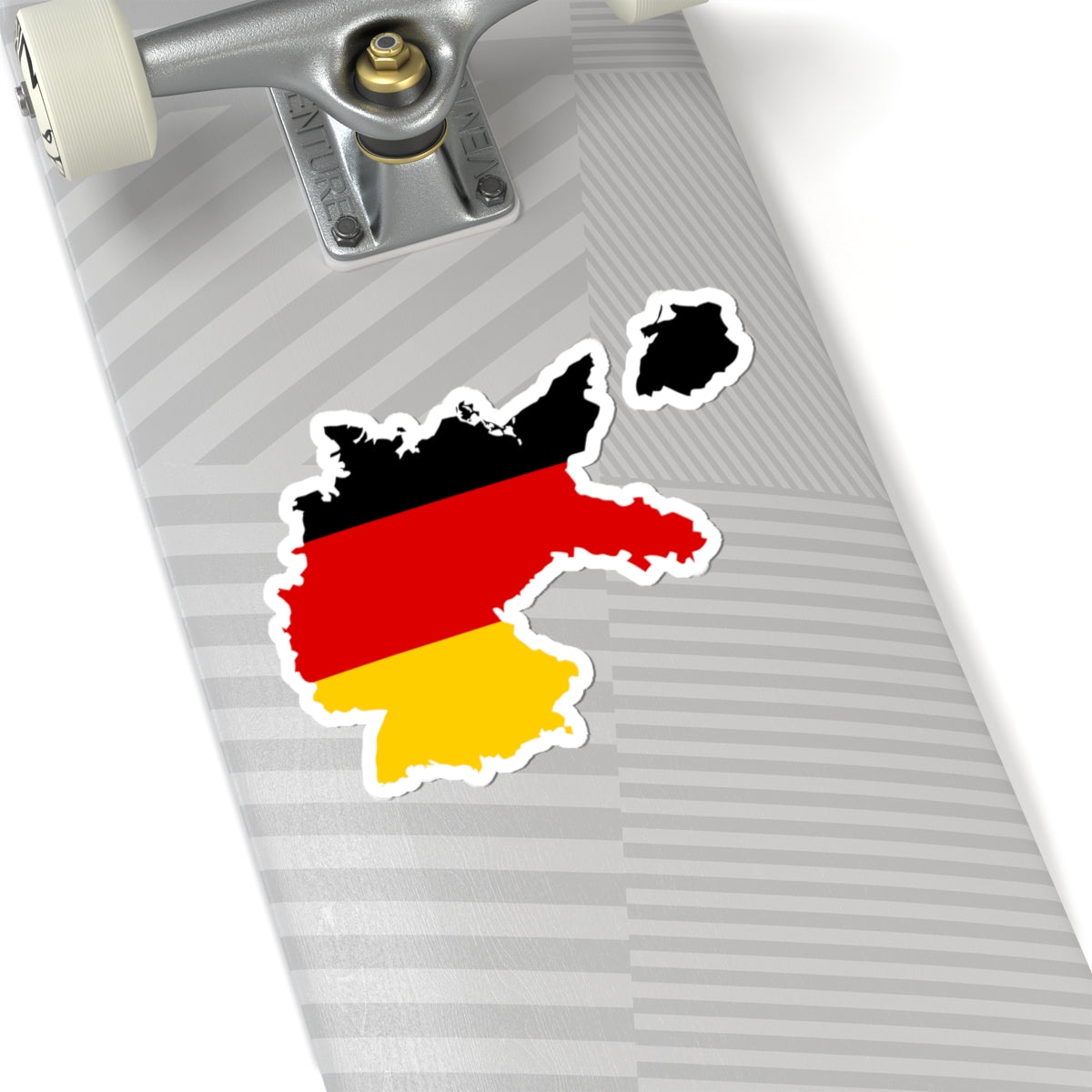 Flag map of Germany 1919 (Germany) STICKER Vinyl Kiss-Cut Decal