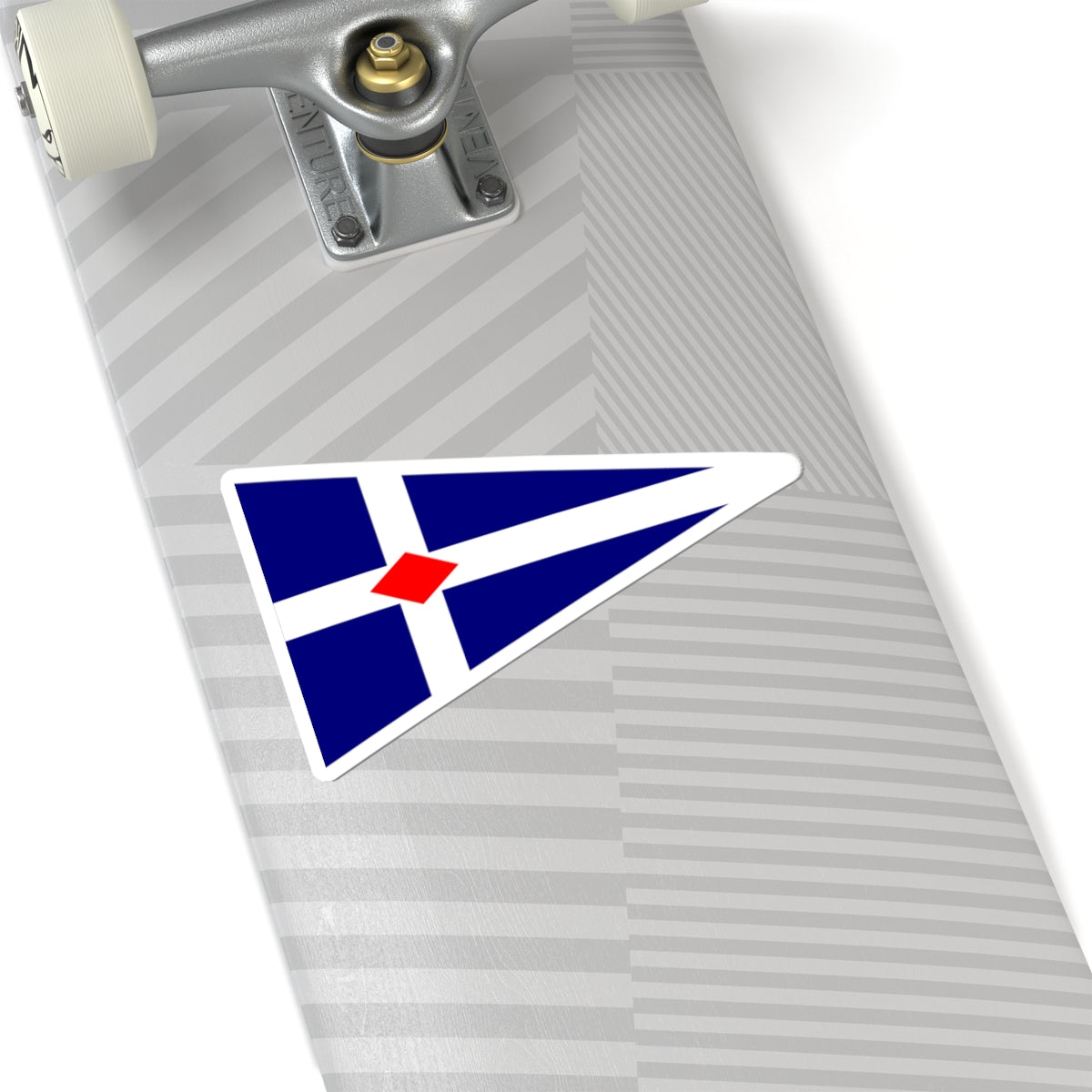 Burgee of Torpoint Mosquito Sailing Club (United Kingdom) STICKER Vinyl Kiss-Cut Decal