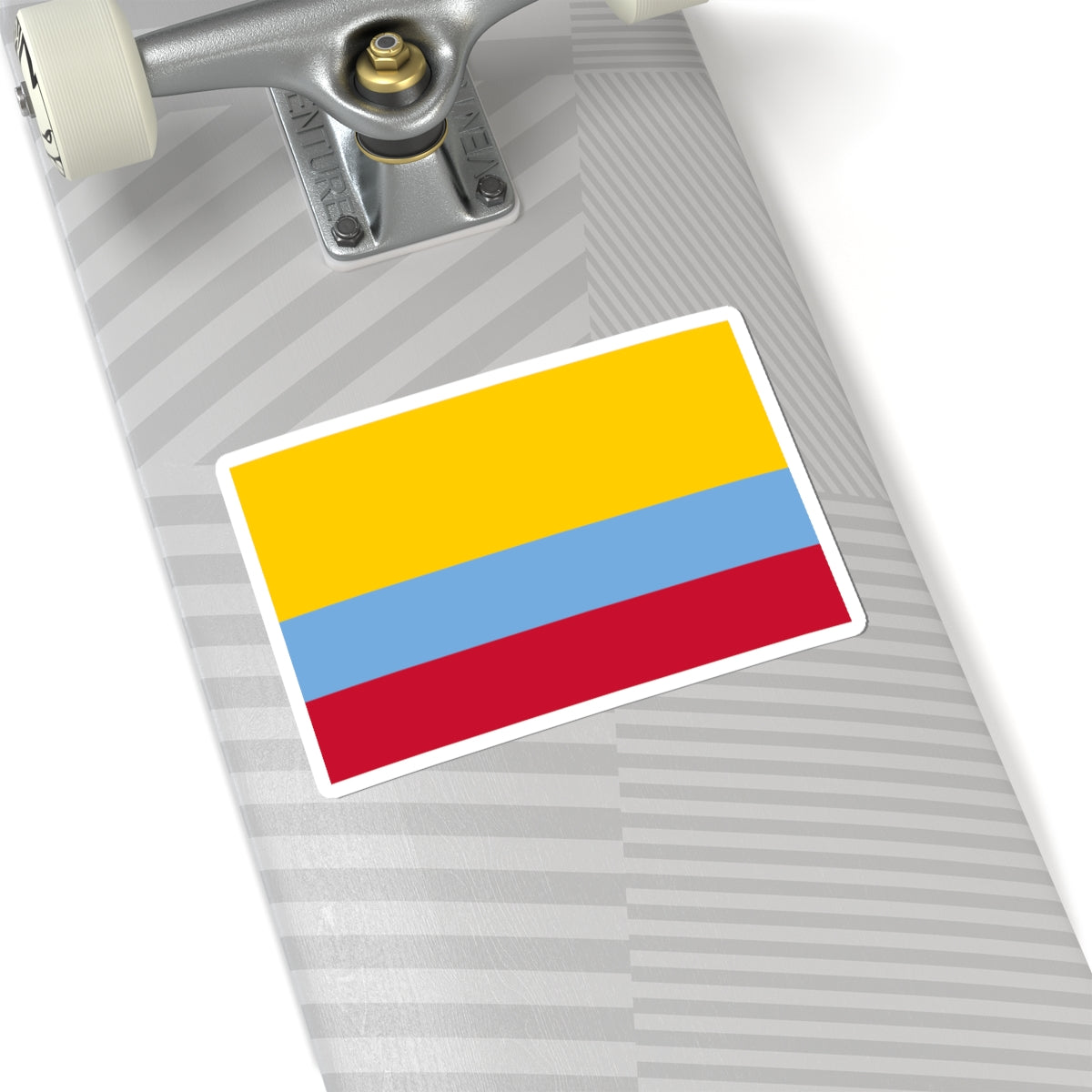 Flag of Venezuela with no coat of arms 1811-1836 (Colombia) STICKER Vinyl Kiss-Cut Decal