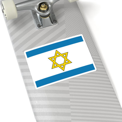 Flag of the State of Palestine Proposal 6 (Israel) STICKER Vinyl Kiss-Cut Decal