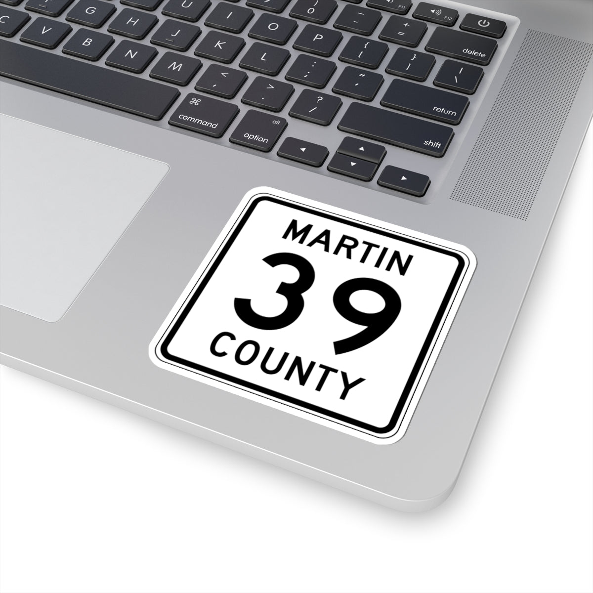 Martin County Route 39 MN (Minnesota) (Road Sign) STICKER Vinyl Kiss-Cut Decal