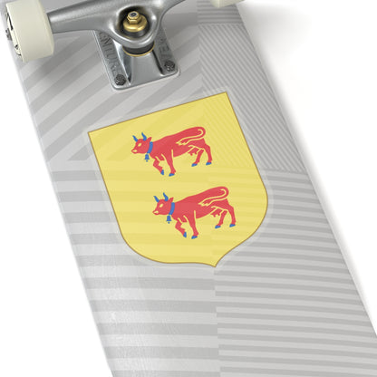 Andorra - Bearne Coat of Arms - STICKER Vinyl Kiss-Cut Decal