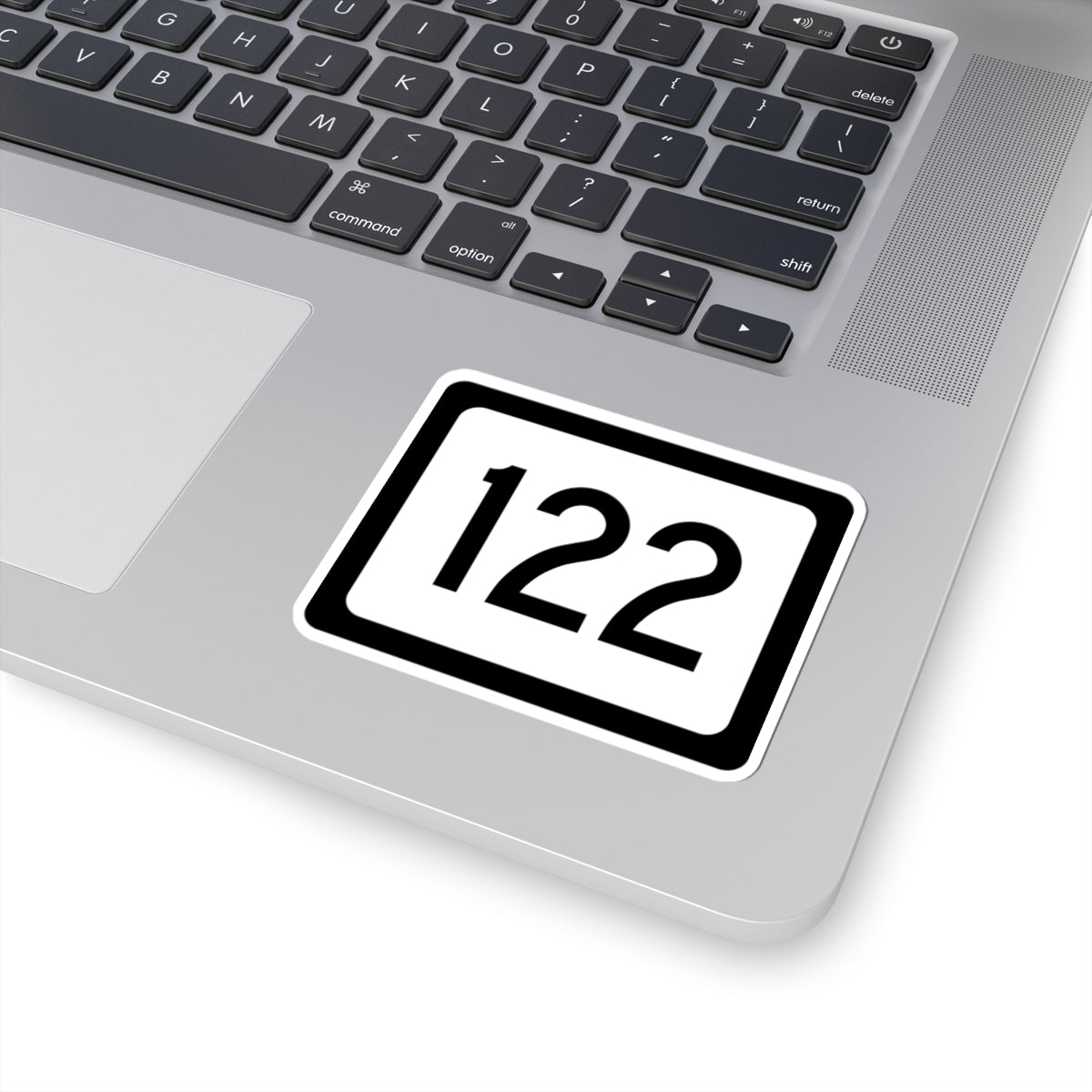 WV-122 (Virginia) (Road Sign) STICKER Vinyl Kiss-Cut Decal