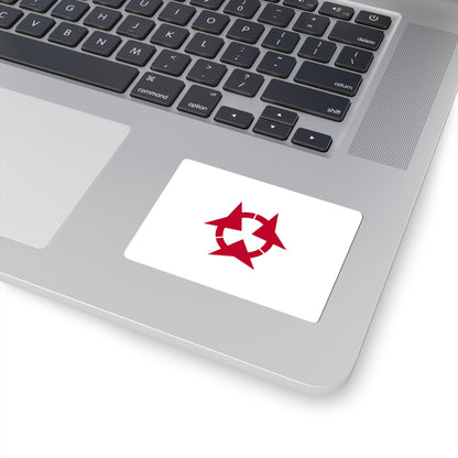 Flag of Oita Prefecture (Japan) STICKER Vinyl Kiss-Cut Decal