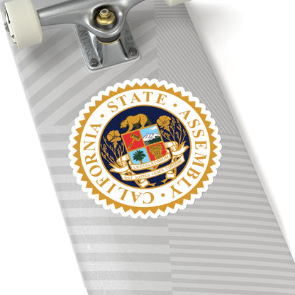 Seal of the Assembly of the State of California - STICKER Vinyl Kiss-Cut Decal