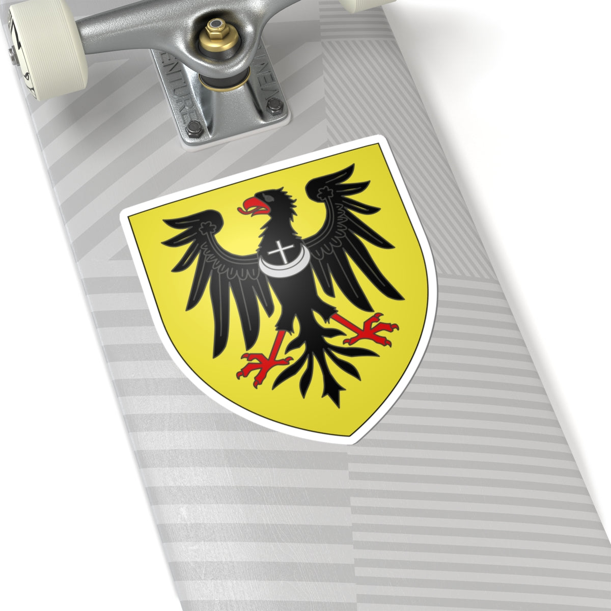 Armoiries Silésie (Czech Republic) (Coat of Arms) STICKER Vinyl Kiss-Cut Decal