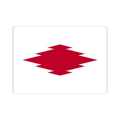 Flag of Shibata Niigata (Japan) STICKER Vinyl Kiss-Cut Decal