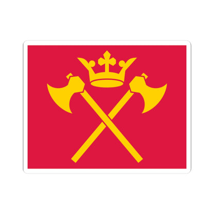 Flag of Hordaland (Norway) STICKER Vinyl Kiss-Cut Decal