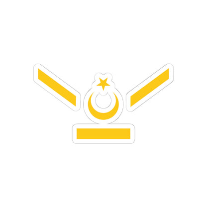 Navy TUR OR 06c (Turkey) (Military Rank) STICKER Vinyl Kiss-Cut Decal