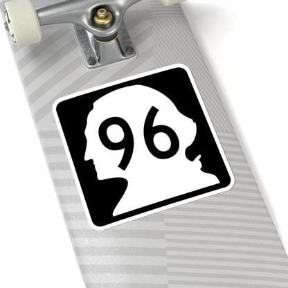 WA-96 (Washington) (Road Sign) STICKER Vinyl Kiss-Cut Decal