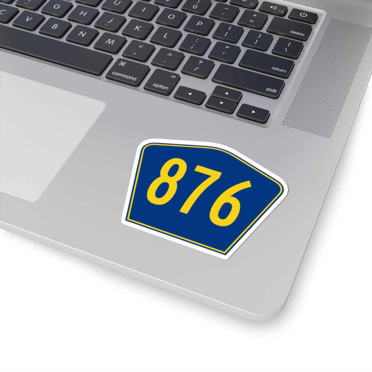 PR secondary 876 (Puerto Rico) (Road Sign) STICKER Vinyl Kiss-Cut Decal