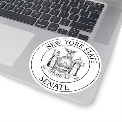 Seal of the New York State Senate - STICKER Vinyl Kiss-Cut Decal