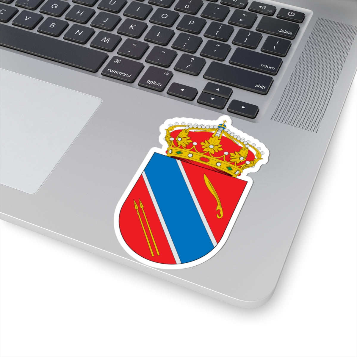 Escudo de Azaila2 (Spain) (Coat of Arms) STICKER Vinyl Kiss-Cut Decal