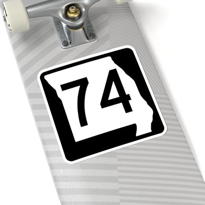 MO-74 (Missouri) (Road Sign) STICKER Vinyl Kiss-Cut Decal