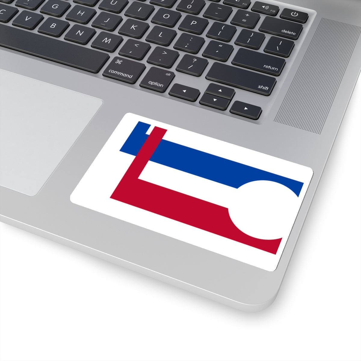 Flag of Longmont (Colorado) - STICKER Vinyl Kiss-Cut Decal