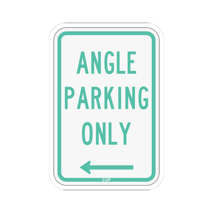 PBOT Road sign P4620L (Oregon) (Road Sign) STICKER Vinyl Kiss-Cut Decal