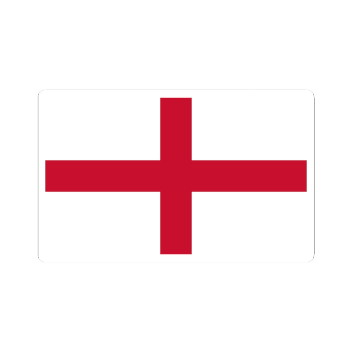 Flag of England (England) STICKER Vinyl Kiss-Cut Decal